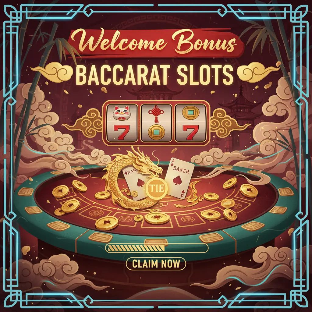 slot welcome bonus - baccarat